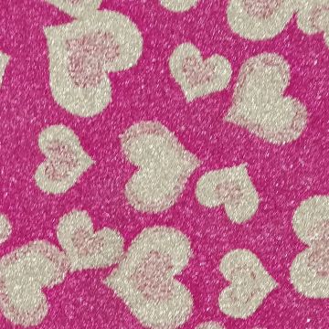 Contact Metalico Corazon Rosa Fiusha