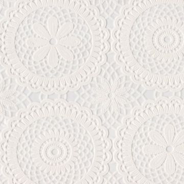 Plastico Mantel Encaje PVC Cuadro De Flores