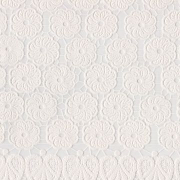 Plastico Mantel Encaje PVC Canasta Cafe Beige