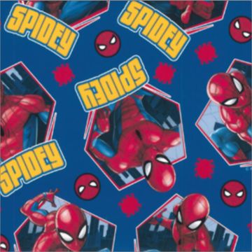 Polar Flannel Disney SPIDERMAN Azul Marino.