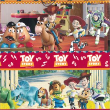 Polar Flannel Disney TOY STORY Rojo.