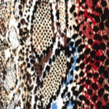 Polar Sabanero Estampado Piel Café Beige