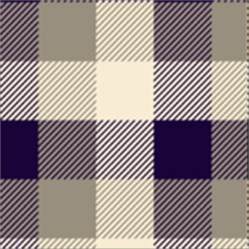 Polar Flannel Borrego Estampado Cuadro Azul Marino