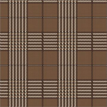 Polar Flannel Borrego Estampado Tartán Café Arena