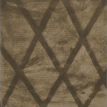 Polar Flannel Borrego Embozado Rombo Grande Café Camel