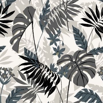 Rayón Chalis Tropical Negro