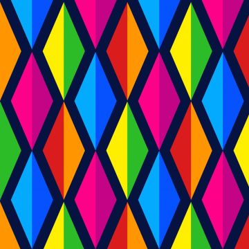 Razo Satín Carnaval Arlequín Grande Azul Marino