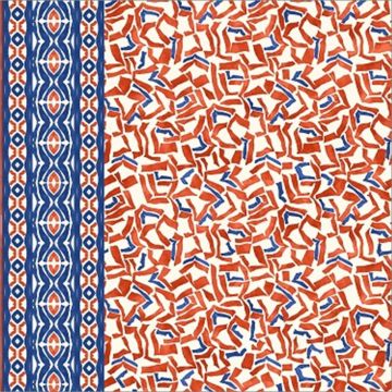 Royal Estampada 1.40 Minigeo Naranja Shedron