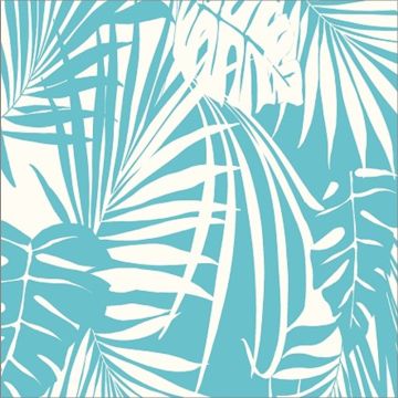 Royal Estampada 1.40 Palmas Verde Menta