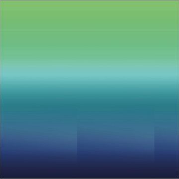 Shiffon Pegasus Degradado Difuminado Verde Jade