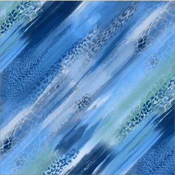 Shiffon Pegasus Degradado Degradado Piel Azul Marino