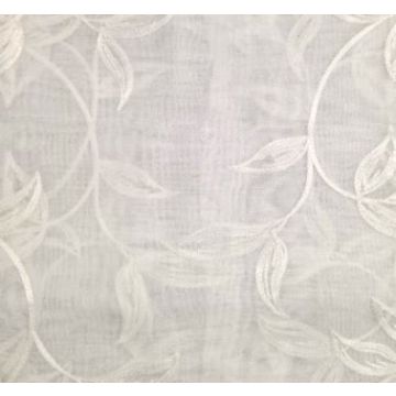 Cortina Coruña Flor Blanco