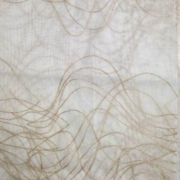 Cortina Coruña Ondas Café Beige