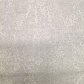 Cortina Coruña Enredadera Blanco