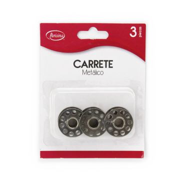 Carretel De Metal Paq 3