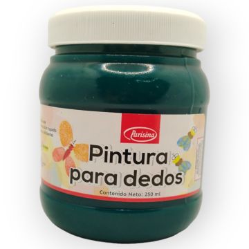 Pintura para Dedos Verde Brillante L-022L23