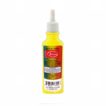 Pintura Textil Parisina Amarillo Sol de 30 ml