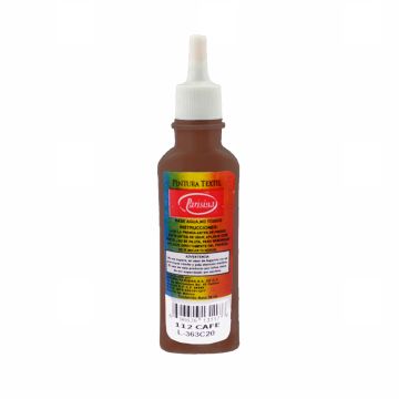 Pintura Textil Parisina Café de 30 ml