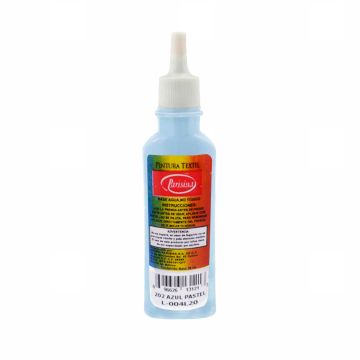 Pintura Textil Parisina Azul Pastel de 30 ml
