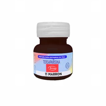 Pintura Tersa Parisina Marron No.11 de 30 ml