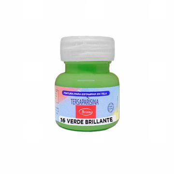Pintura Tersa Parisina Verde Brillante No.16 de 30 ml
