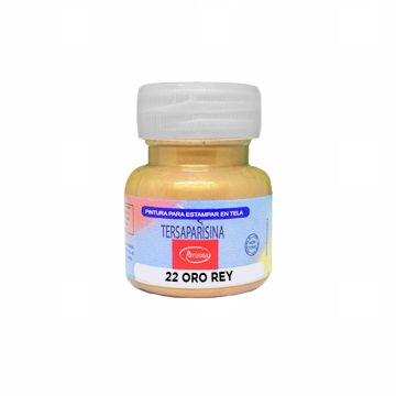 Pintura Tersa Parisina Oro Rey No.22 de 30 ml