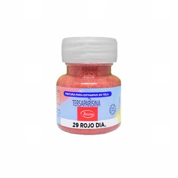 Pintura Tersa Parisina Rojo Diamantado No.29 de 30 ml