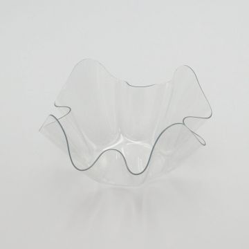 Recipiente de Plástico Transparente 26 x 26 x 15.5 cm