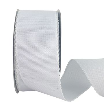 Cinta Cuadrille Blanca # 22