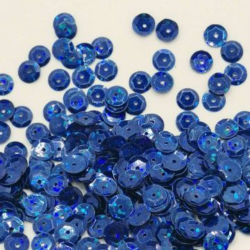 Lentejuela Holográfica Rey 6 mm