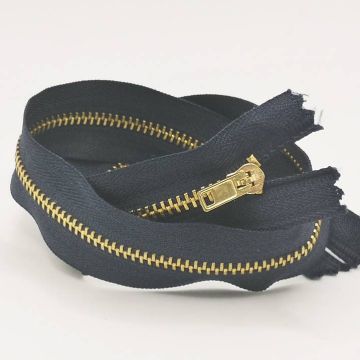 Cierre Metálico Azul Marino 45 cm