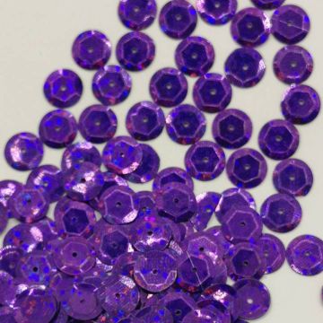 Lentejuela Holográfica Morado #8