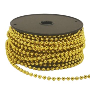 Perla En Rollo Oro Metálica #4