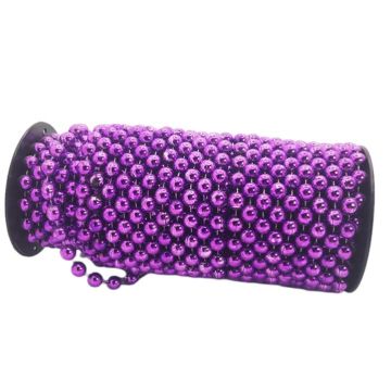 Perla En Rollo Morado Metálica #10