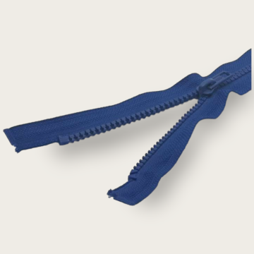 Cierre Separable Parisina Azul Rey 35 cm Diente Ancho