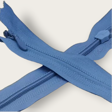 Cierre Invisible Azul Plumbago 20 cm