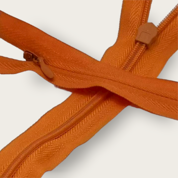 Cierre Invisible Naranja 20 cm