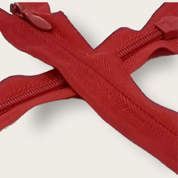 Cierre Invisible Rojo 20 cm