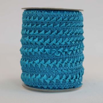 Pasamaneria con listón Azul Turquesa