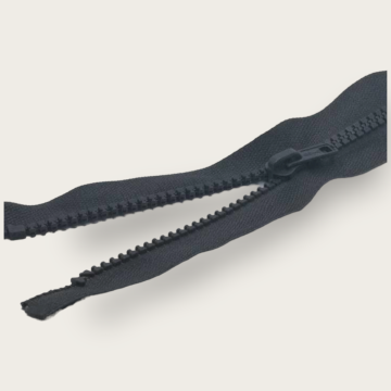 Cierre Separable Parisina Gris Oxford 50 cm Diente Ancho