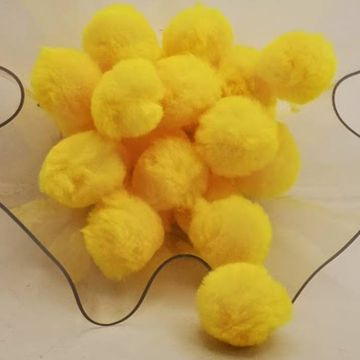 Pom Pom Amarillo Canario # 25