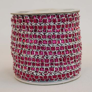 Galones Parisina Fiusha/Plata 8851