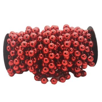 Perla En Rollo Rojo Metálica #16