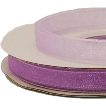 Listón De Organza Liso Lila #0