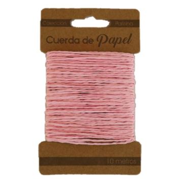 Cuerda de Papel Rosa 2 mm