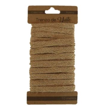 Trenza de Yute Natural 10 mm