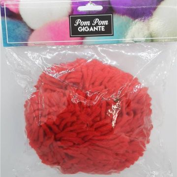 Pom Pom Rojo Gigante