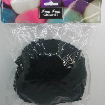 Pom Pom Negro Gigante