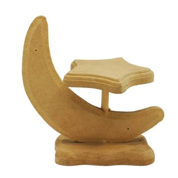 Base Luna con Estrella Natural 10.5 cm # 1