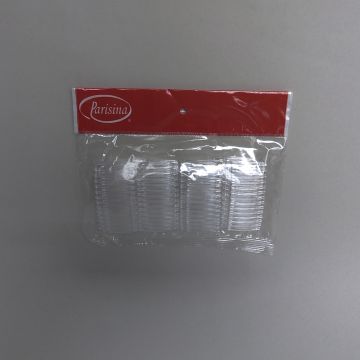 Peineta Transparente #3120